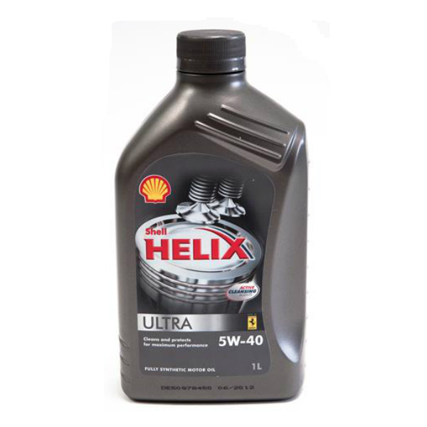 Моторное масло Shell Helix Ultra 5w40 синтетическое (1 л)